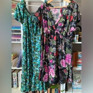 2 summer dresses, plus size!